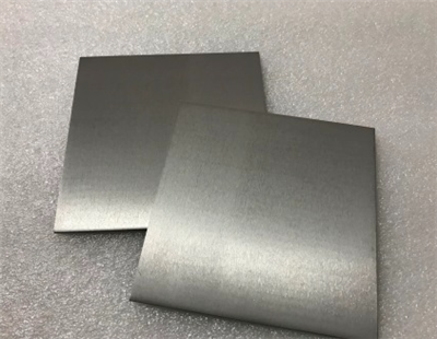 Piastra in niobio puro lucido