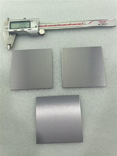 Piatto quadrato in tantalio